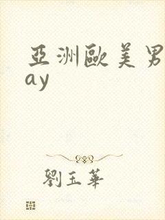亚洲欧美男同gay
