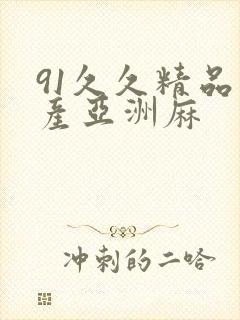 91久久精品国产亚洲麻封面