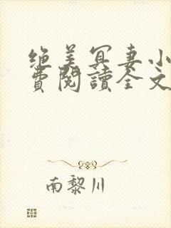 绝美冥妻小说免费阅读全文封面