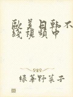 欧美日韩不卡在线视频中封面