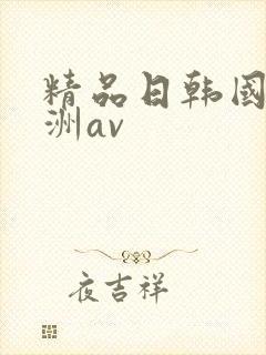 精品日韩国产亚洲av