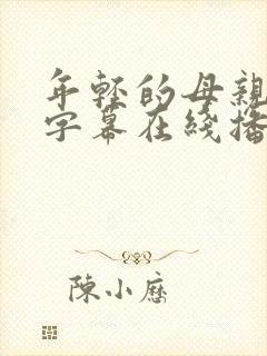 年轻的母亲中文字幕在线播放封面