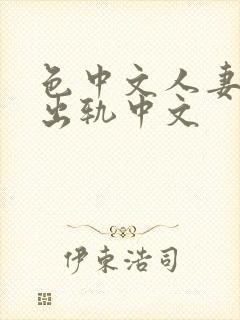 色中文人妻av出轨中文封面