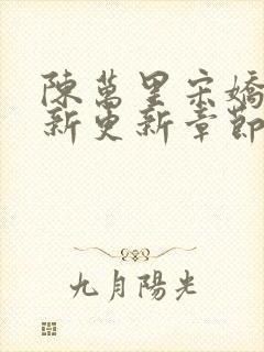 陈万里宋娇娇最新更新章节免费阅读封面