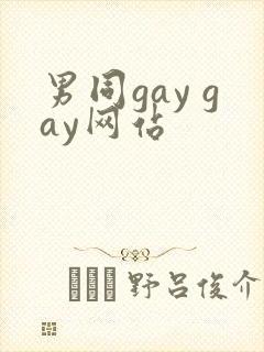 男同gay gay网站封面