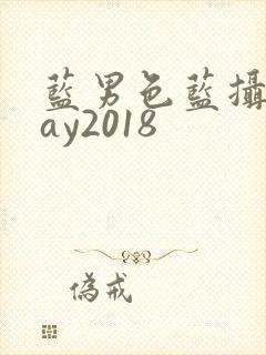 蓝男色蓝摄摄gay2018