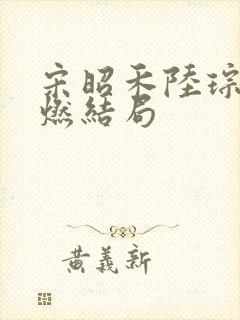 宋昭禾陆琮聿沈燃结局