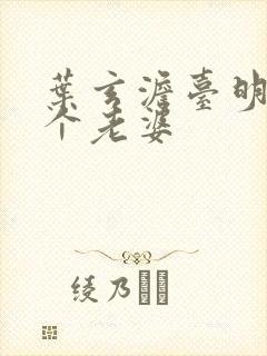 叶玄澹台明月几个老婆