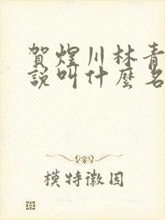 贺煜川林青栀小说叫什么名字封面