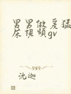 男男做爰猛烈叫床视频gv