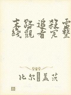 末路追杀电影在线观看完整免费高清悬疑片封面