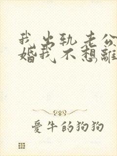 我出轨老公要离婚我不想离婚怎么办