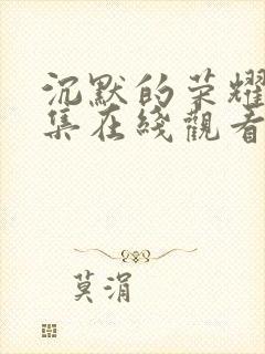 沉默的荣耀32集在线观看免费