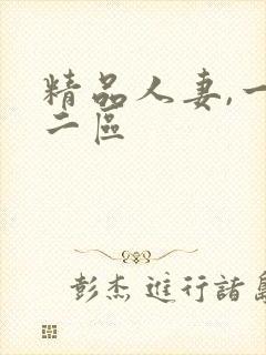 精品人妻,一区二区
