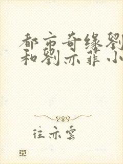 都市奇缘刘晓莉和刘亦菲小说最新章