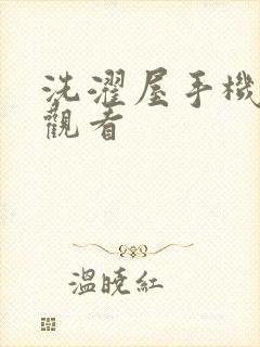 洗濯屋手机在线观看