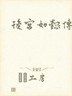 后宫如懿传小说