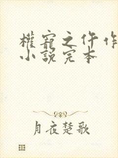 权宠之仵作医妃小说完本
