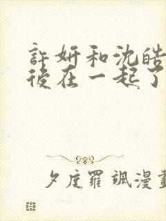 许妍和沈皓明最后在一起了吗