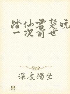 踏仙君楚晚宁第一次前世