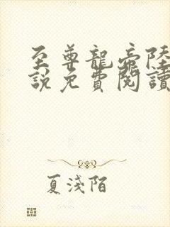 至尊龙帝陆鸣小说免费阅读封面
