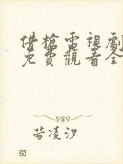 借枪电视剧高清免费观看全集