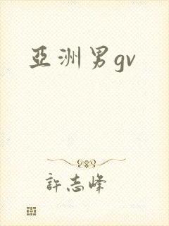 亚洲男gv