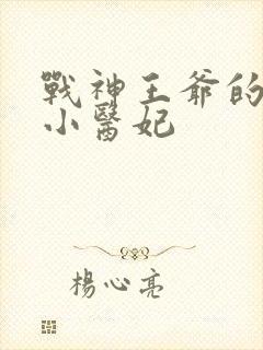 战神王爷的天才小医妃