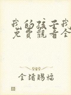 我的孩子我的家免费观看全集
