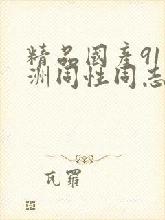 精品国产91亚洲同性同志