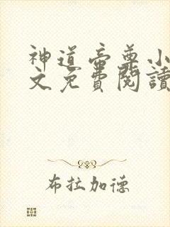 神道帝尊小说全文免费阅读无弹窗