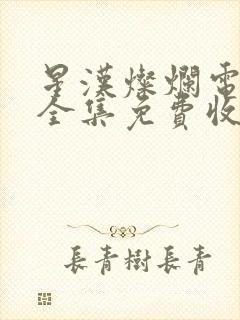 星汉灿烂电视剧全集免费收看