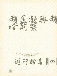 赵匡凝与赵匡胤啥关系