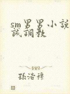 sm男男小说训诫调教