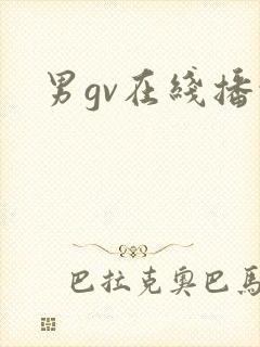 男gv在线播放