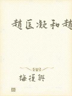 赵匡凝和赵匡胤