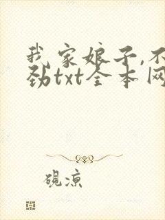 我家娘子,不对劲txt全本网盘下载