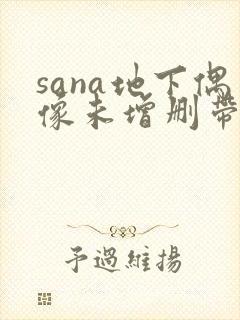 sana地下偶像未增删带
