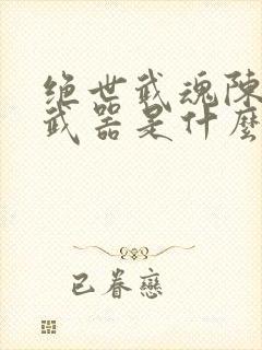 绝世武魂陈枫的武器是什么
