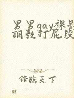 男男gay裸体调教打屁股