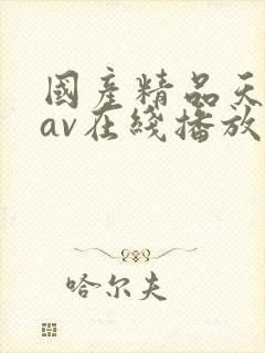 国产精品天堂蜜av在线播放