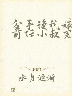 分手后我嫁给了前任小叔完整小说