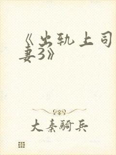 《出轨上司的人妻3》