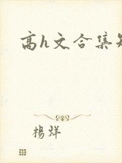 高h文合集短篇