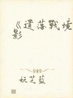 《遗落战境》电影