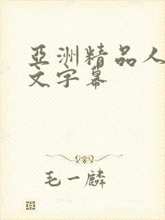 亚洲精品人妻中文字幕