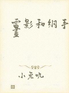 雷影和纲手的漫画封面