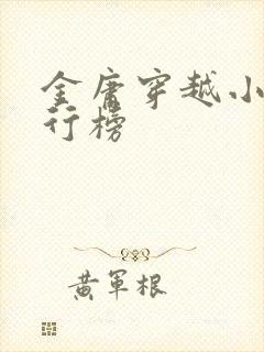 金庸穿越小说排行榜封面