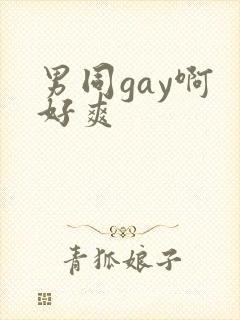男同gay啊 好爽封面