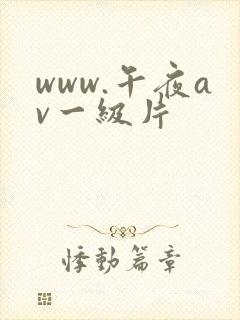 www.午夜av一级片
